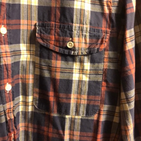 Gant men’s blue plaid button down shirt - small - Picture 5 of 6